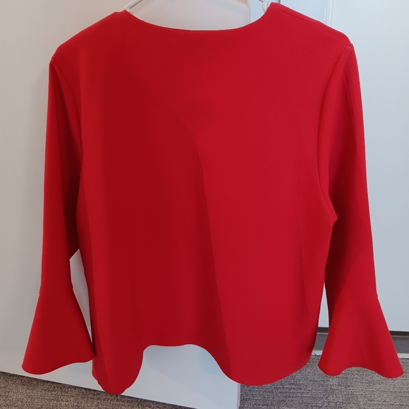 Red Comfy Short Jacket - Picture 2 of 4
